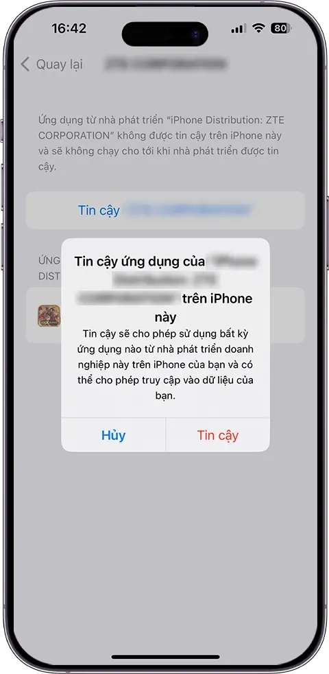 Tin Cậy